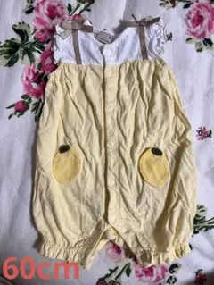 プティマイン petit main 60 夏服　ロンパース