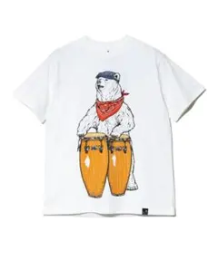 【新品未使用】ゴースローキャラバン　USA/C コンガ　クマ　半袖Tシャツ　Lのサムネイル