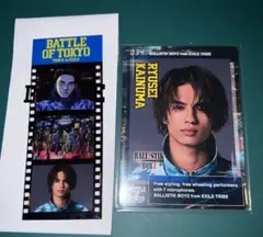 海沼流星　 BOT フォトカード、ステッカーセット