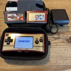 美品　ゲームボーイミクロ　ファミコンカラー