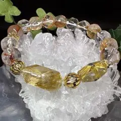 スーパーセブン タイチンルチル貔貅 天然石ブレスレット - メルカリ