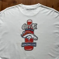 USA 企業 ロゴ コカコーラ ヘインズ 00s ビンテージ Tシャツ 白 XL
