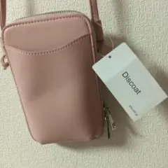 Discoat スマホショルダーバッグ タグ付