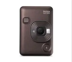 FUJIFILM instax mini LiPlay本体ブラウン フィルム付き
