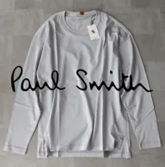 新品【ポールスミス】春夏モデル 胸元ロゴ刺繍 長袖Tシャツ カットソー M