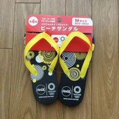 ビーチサンダルMサイズ　　コカ・コーラ 東京2020オリンピック デザインのサムネイル