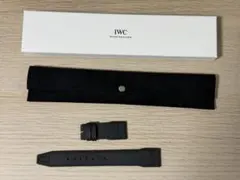 IWC 純正 カーフスキンストラップ 黒 EasX-CHANGE マーク20 - メルカリ
