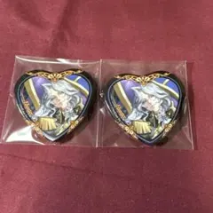 第五人格 スイパラコラボ バトラーズカフェ ハート缶バッジ 写真家　2個セット