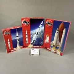 1/144スケールU.S.Aロケットプラモデルキット４個セットのサムネイル