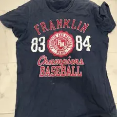 FRANKLIN & MARSHALL Tシャツ ネイビー M