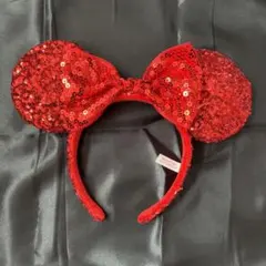 ディズニーカチューシャ　ミニーちゃん