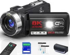 ビデオカメラ 5K WIFI機能 動画撮影 外付け #954 Amazon | ビデオカメラ 5K 6400万画素 WIFI機能 外付けマイクを