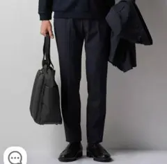 ORIHICA THE THIRD SUITS スラックス ネイビー　Mサイズのサムネイル