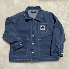 XLARGE ダークブルー デニムジャケット 110cm