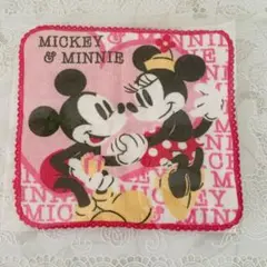 ミッキー ＆ミニーハンドタオル