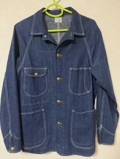 オアスロウ デニムカバーオール 50s サイズ1 orslow 濃紺 - メルカリ