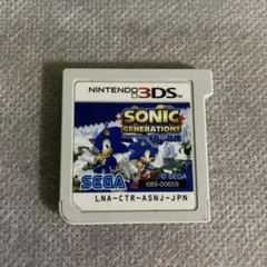 3DS ソニック ジェネレーションズ 青の冒険　ソフトのみ