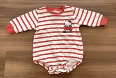 futafuta×ハローキティ　ロンパース