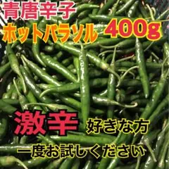 激辛！！青唐辛子　ホットパラソル　千葉県産400g簡単レシピお付けします！のサムネイル