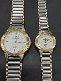 ペアセットJUNGHANS 腕時計 ユンハンス ゴールド クォーツ まとめ売りのサムネイル