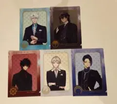 刀剣乱舞 A5クリアファイル 5枚セット コンプリート セブンイレブン