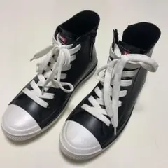 ほぼ未使用☆EDWINブラック ハイカット レインシューズのサムネイル