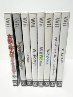 Wiiソフト 8本まとめ売り　マリオ　Wiiスポーツ　ロンドンオリンピック