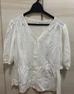 ユニクロ UNIQLO 五分袖 ブラウス