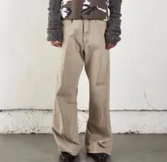 NVRFRGT 3D Twisted Wide Leg Jeans