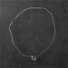 古着屋購入 ネックレス 喜平チェーン シルバー ストリート ヴィンテージ風