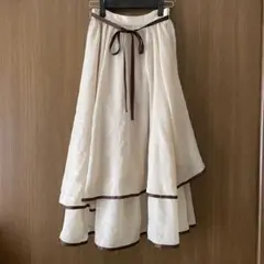 ロングフレアスカート