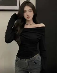 SHEIN オフショルダートップス 未使用