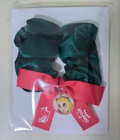 鬼滅の刃 クリスマス 2025 リボン付きシュシュ　煉獄杏寿郎