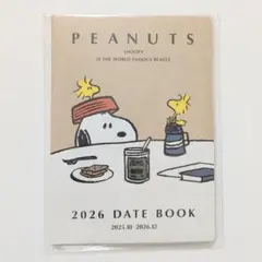 PEANUTS スヌーピー 2026 スケジュール帳 DATE BOOK A6