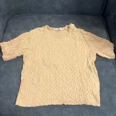 BEAUTY&YOUTH オレンジ半袖Tシャツ