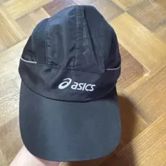asics ブラック キャップ Lサイズ