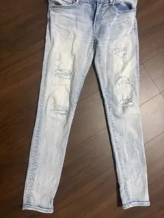 AZUL by MOUSSY ライトブルー スキニーデニム S