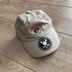 Disney ミニーマウス キャップ ベージュ