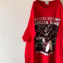 USA古着 NFL geogiadome オーバーサイズ Tシャツ