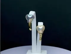 奄美パール マベ真珠 k18 ピアス