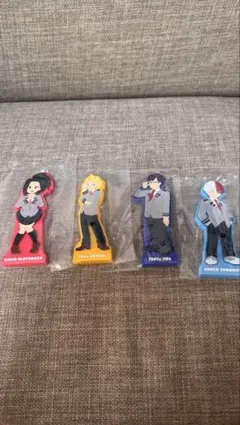 一番くじ　僕のヒーローアカデミア　ラバースタンド Ｉ賞　４個セット