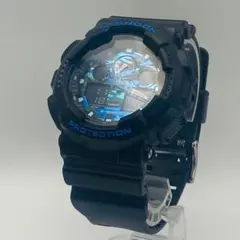 稼働品】G-SHOCK メカニカルデジアナ GA-300BA ブラック×ブルー - メルカリ
