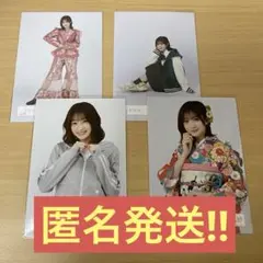 【匿名発送】櫻坂46 小島凪紗ちゃん 生写真4枚まとめ売り