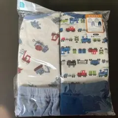 ELFINDOLL ベビー長袖パジャマ 2点セット 乗り物柄のサムネイル