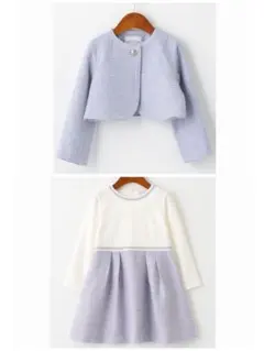 UNITED ARROWS ファンシーツイードワンピース　ボレロ　2点セット