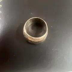 アリゾナ フリーダム シルバー925 装飾的な彫刻 ラウンドリング