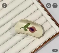 ヘアアクセサリー　フラワー　ヘアクリップ　バンスクリップ　花