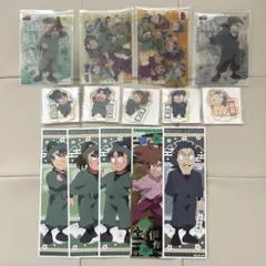 忍たま乱太郎　クリアカード、ロングステッカー、ミニアクスタまとめ売り