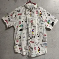 USA購入品　ハーレー（Hurley） 半袖シャツ コットンシャツ　Sサイズのサムネイル