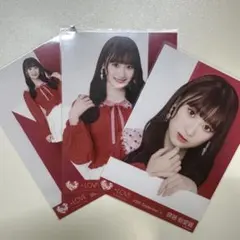 イコラブ　齋藤樹愛羅　2020 September 赤白　コンプ